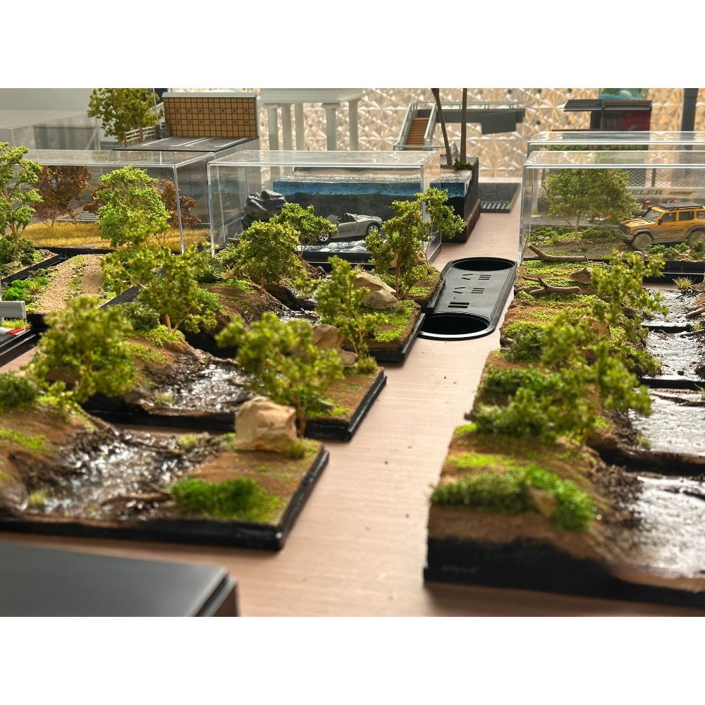 1/64 Handmade Off-Road Display Diorama