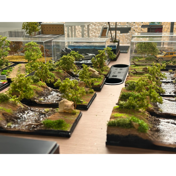 1/64 Handmade Off-Road Display Diorama
