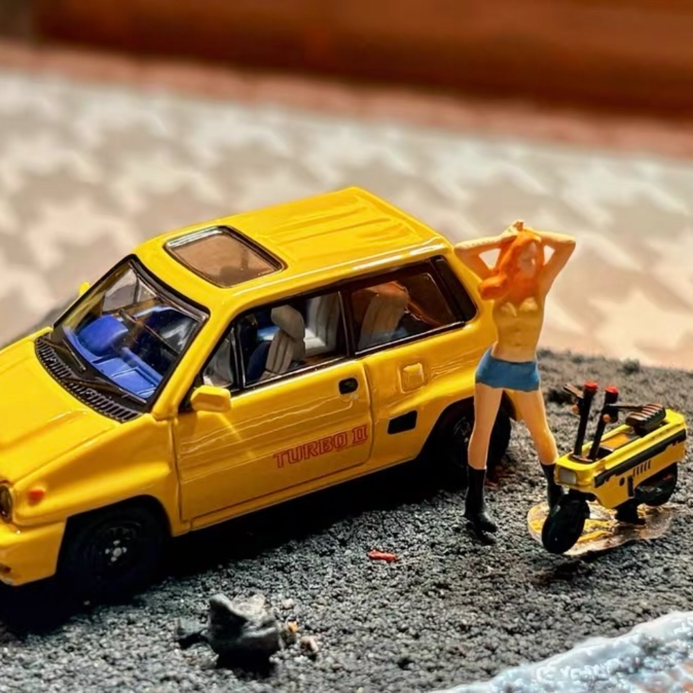 1/64 Handmade Iceland Road Diorama Scene