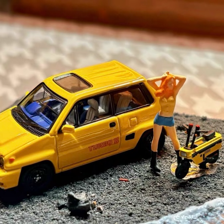 1/64 Handmade Iceland Road Diorama Scene
