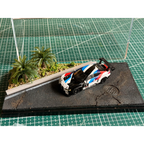 1/64 Handmade Street Road Diorama Display