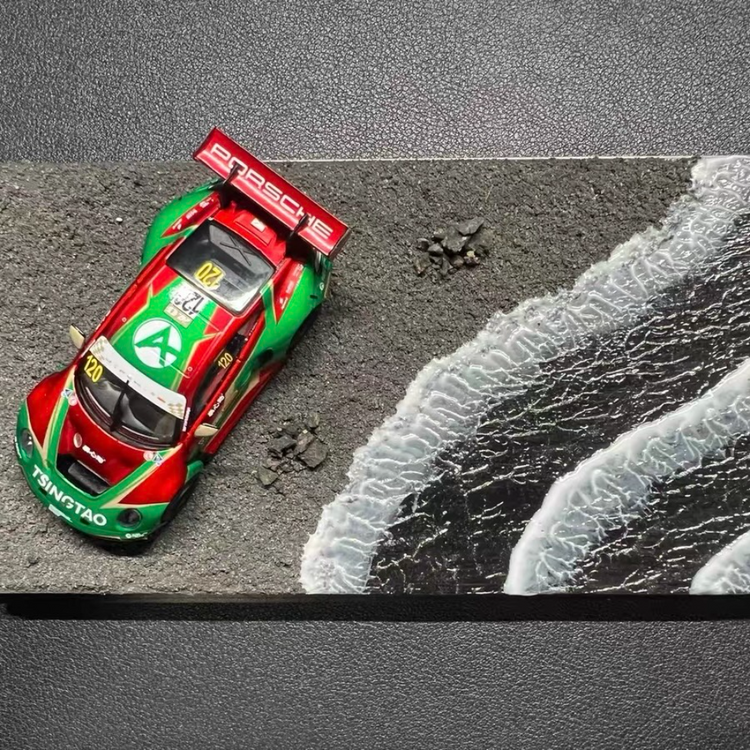 1/64 Handmade Iceland Road Diorama Scene
