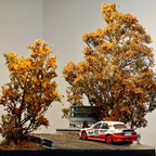 1/64 Handmade Autumn Curve Road Diorama