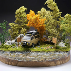 1/64 Handmade Riverside Camping Diorama