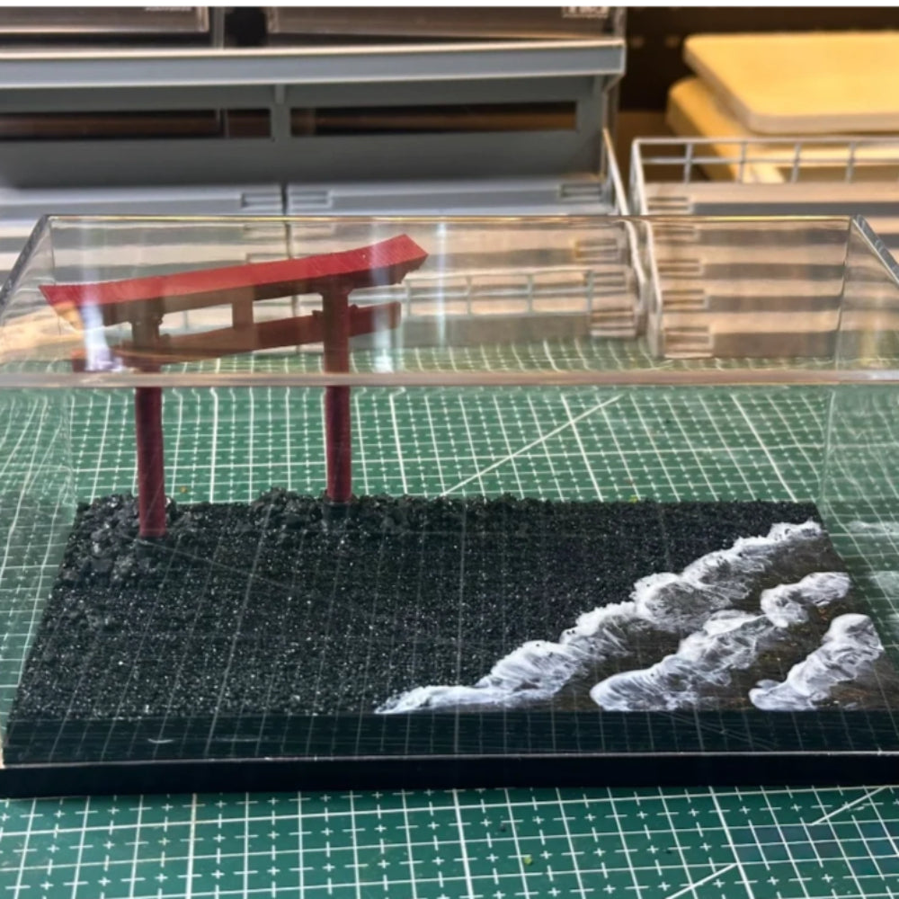 1/64 Handmade Japanese Shrine Diorama