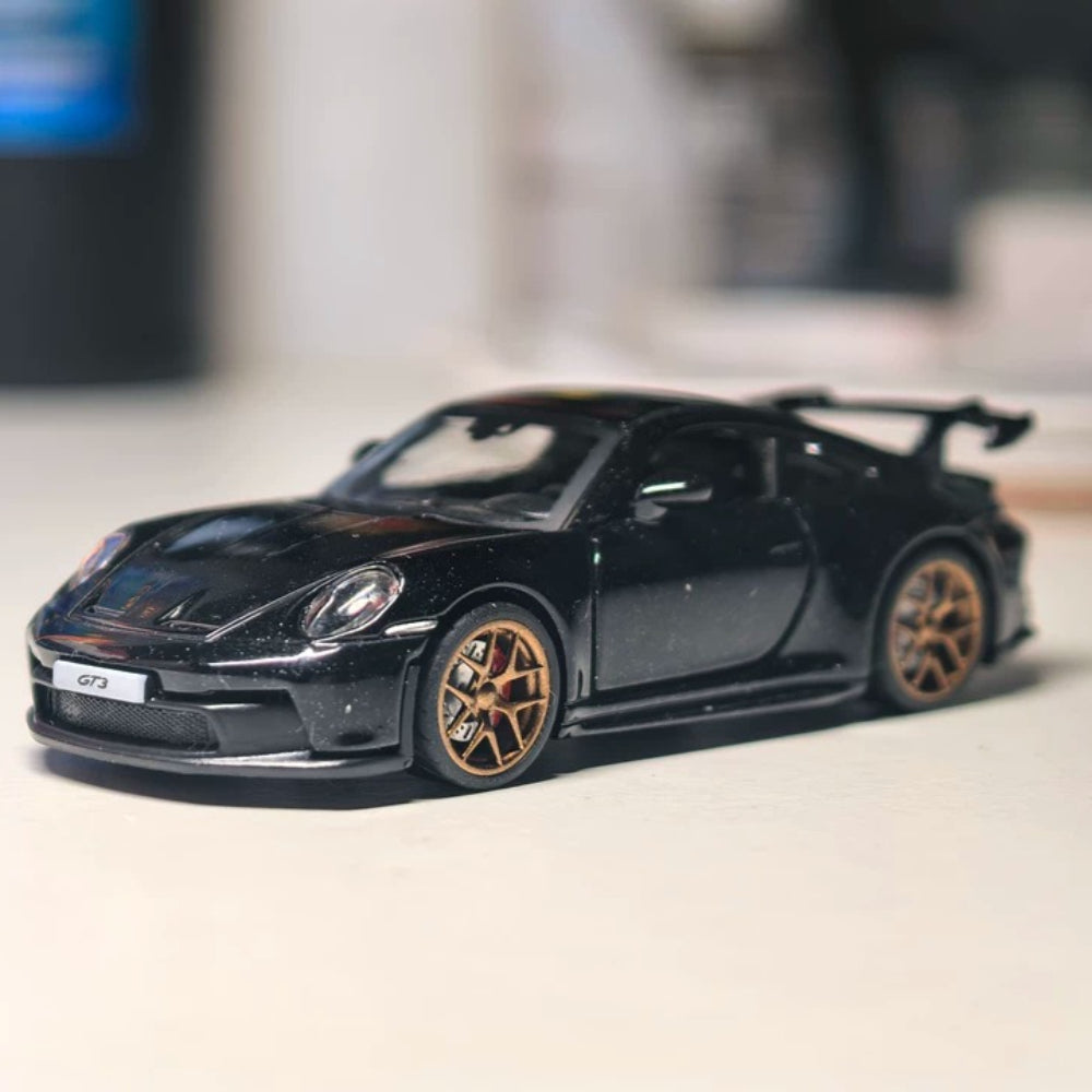 1/64 Bearing Wheels – Ten-Spoke Rims with Rubber Tires Secondary image