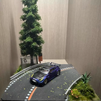 1/64 Handmade Summer Mountain Road Diorama