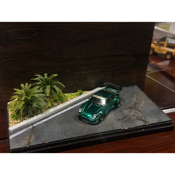 1/64 Handmade Street Road Diorama Display