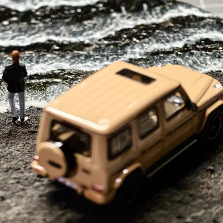 1/64 Handmade Iceland Black Sand Beach Diorama