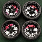 1/64 Bearing Wheels – BBS RI-A-Style Rims with Rubber Tires