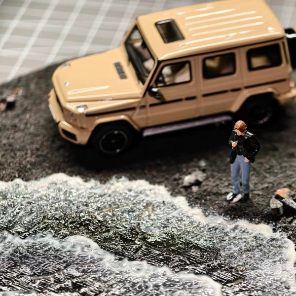 1/64 Handmade Iceland Black Sand Beach Diorama