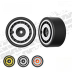 1:64 Scale Mini Disc Wheels with Rubber Tires
