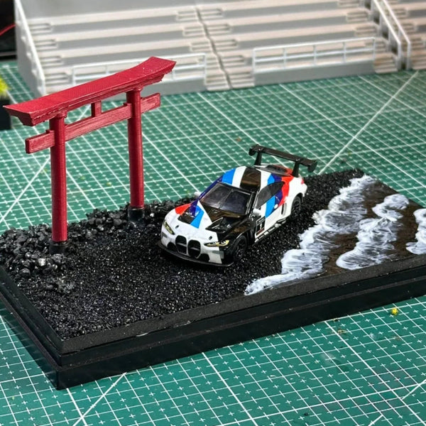 1/64 Handmade Japanese Shrine Diorama