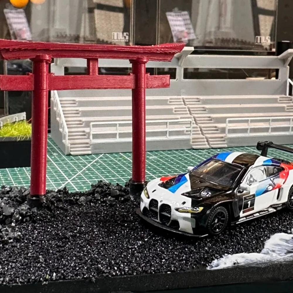 1/64 Handmade Japanese Shrine Diorama